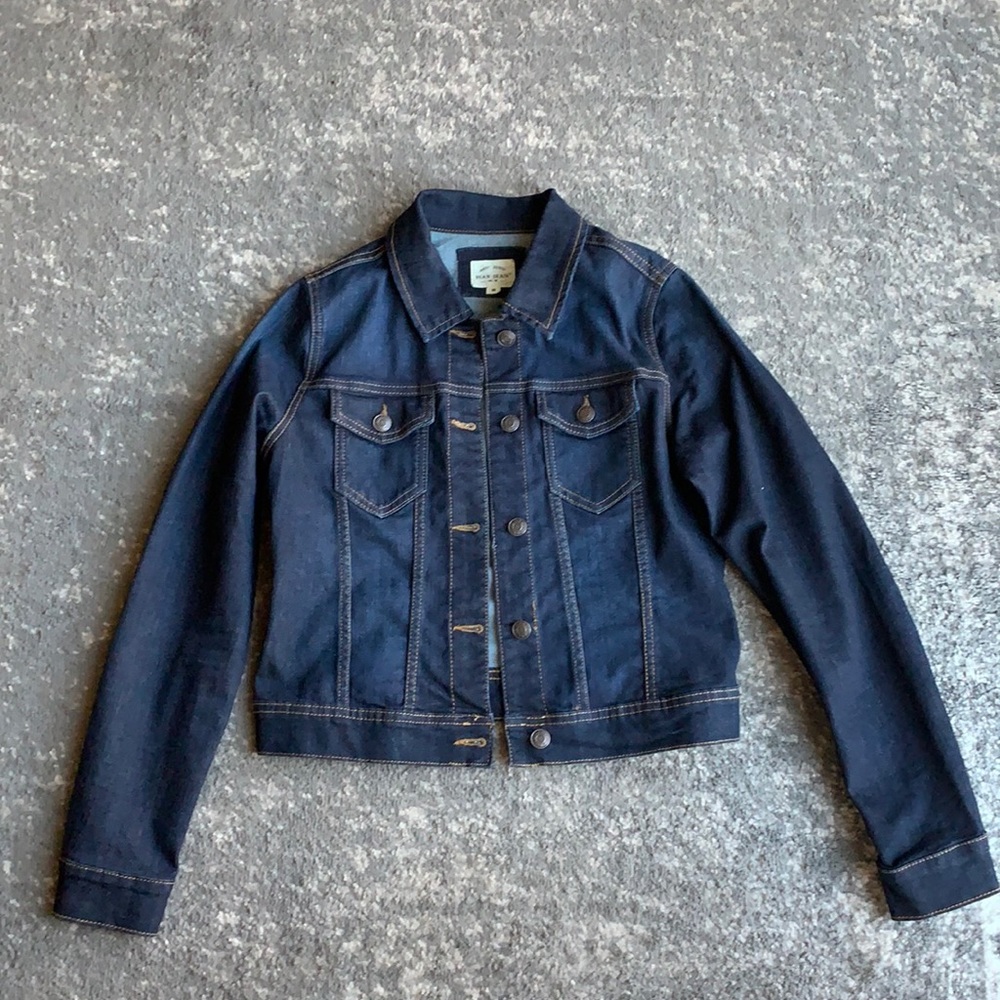 Button up jean jacket- medium.
